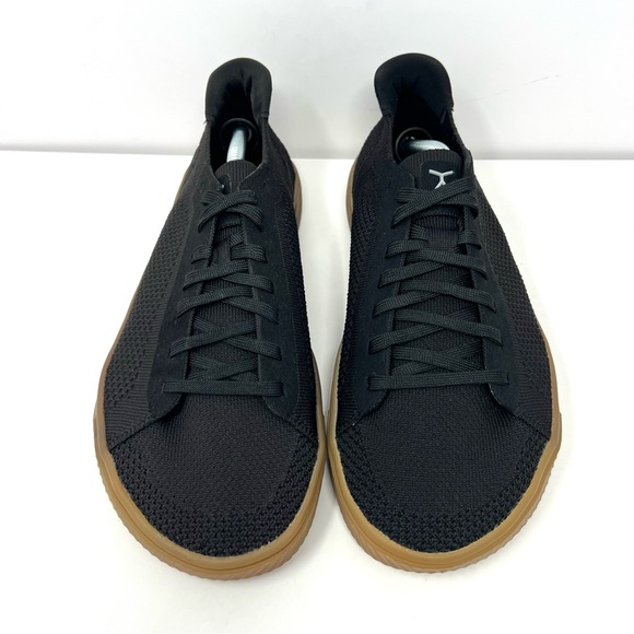Flux Women’s Adapt Trainer Minimalist Barefoot Athletic Shoe Sz 9 Black Knit Gum - Picture 2 of 8